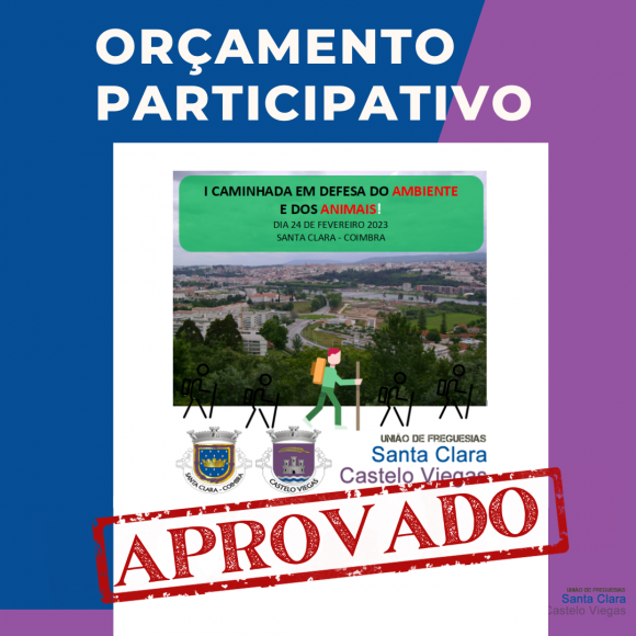 "Caminhada em Defesa do Ambiente e dos Animais" &eacute; a candidatura vencedora do Or&ccedil;amento Participativo de 2022