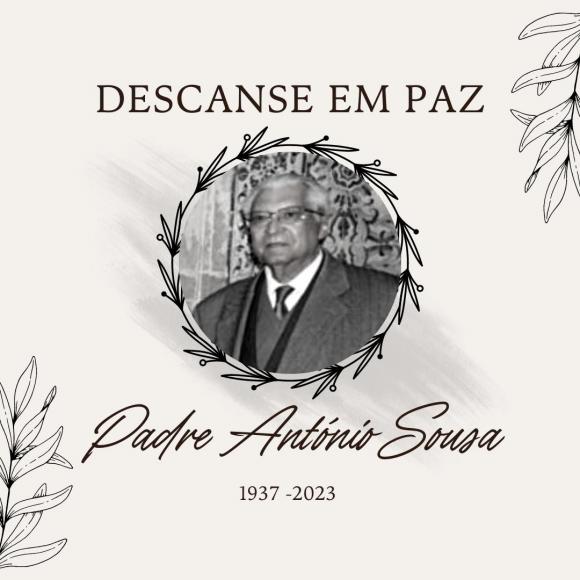Nota de pesar pelo falecimento do Senhor Padre António Sousa