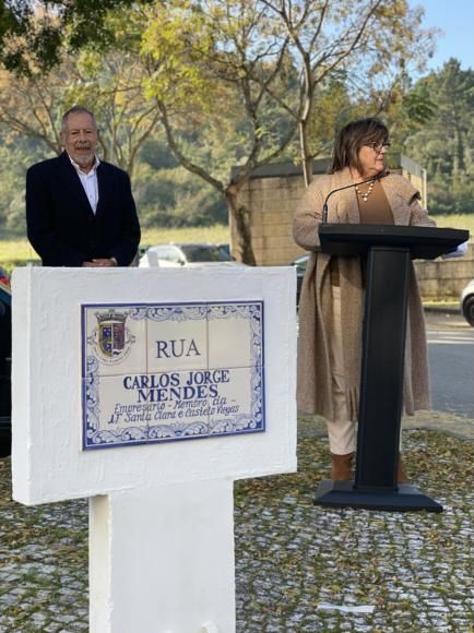 Inaugura&ccedil;&atilde;o da Rua Carlos Jorge Mendes