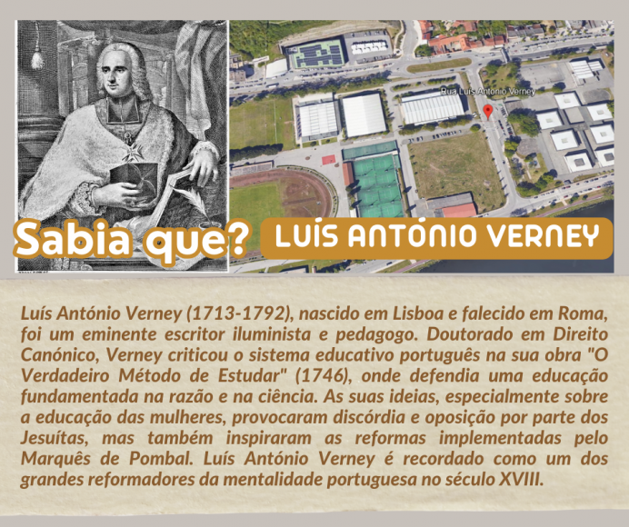 No dia do Autor Portugu&ecirc;s homenageamos Lu&iacute;s Ant&oacute;nio Verney